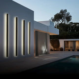 Minimalist Edge Linear Metal Outdoor Wall Light LED IP65