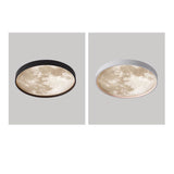 Nordic Moon Round LED Ceiling Light