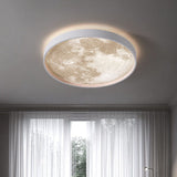Nordic Moon Round LED Ceiling Light