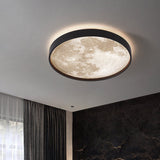 Nordic Moon Round LED Ceiling Light