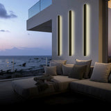 Minimalist Edge Linear Metal Outdoor Wall Light LED IP65