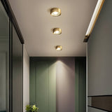 Nordic Brass Ultra-Thin LED Ceiling 1-Light
