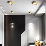 Nordic Brass Ultra-Thin LED Ceiling 1-Light