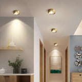 Nordic Brass Ultra-Thin LED Ceiling 1-Light