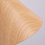 Nordic Wood Cone 1-Light Swing Arm Wall Sconce