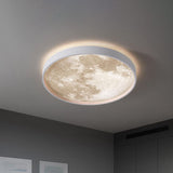 Nordic Moon Round LED Ceiling Light