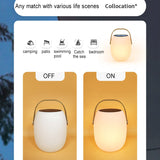Modern Portable Solar LED Outdoor Lantern Light 1-light