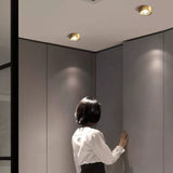 Nordic Brass Ultra-Thin LED Ceiling 1-Light