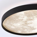 Nordic Moon Round LED Ceiling Light