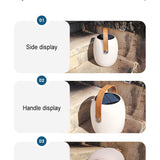 Modern Portable Solar LED Outdoor Lantern Light 1-light