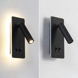 Nordic Minimalist Square Rotatable LED Wall Sconce | 1-Light