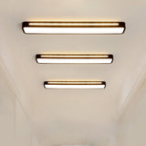 Nordic Minimalist Linear LED Flush Mount Ceiling Light