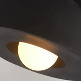 Nordic Artistic Round Resin LED Ceiling Light 1-Light
