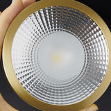 Nordic Brass Ultra-Thin LED Ceiling 1-Light