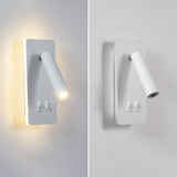 Nordic Minimalist Square Rotatable LED Wall Sconce | 1-Light