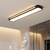 Nordic Minimalist Linear LED Flush Mount Ceiling Light