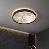 Nordic Moon Round LED Ceiling Light