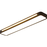 Nordic Minimalist Linear LED Flush Mount Ceiling Light