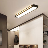 Nordic Minimalist Linear LED Flush Mount Ceiling Light