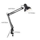 Modern Minimalist Adjustable Metal LED Table Lamp | 1-Light Clip-On