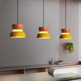 Nordic Zinc Alloy Dual-tone Dome Pendant Light LED 1-light