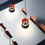 Nordic Zinc Alloy Dual-tone Dome Pendant Light LED 1-light