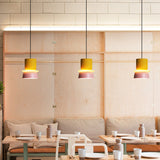 Nordic Zinc Alloy Dual-tone Dome Pendant Light LED 1-light