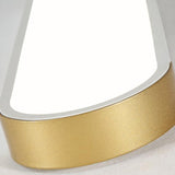 Modern Minimalist Rectangular LED Ceiling Light | 1-Light Flush Mount