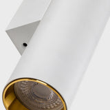 Modern Cylindrical LED 2-Light Wall Sconce