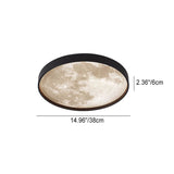 Nordic Moon Round LED Ceiling Light