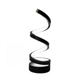 Modern Spiral LED Table Lamp 1-Light