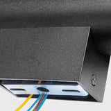Modern Cylindrical LED 2-Light Wall Sconce