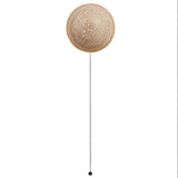 Modern Minimalist Travertine Round Wall Sconce LED 1-Light
