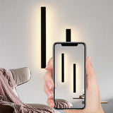 Minimalist Edge Linear Metal Outdoor Wall Light LED IP65