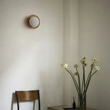 Nordic Wood Globe Wall Sconce LED 1-Light