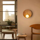 Modern Japandi Resin Bowl Wall Sconce G9 1-Light