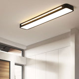 Nordic Minimalist Linear LED Flush Mount Ceiling Light