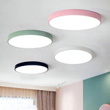 Nordic Minimalist Round LED Ceiling Light 1-Light