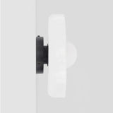 Nordic Glass Olive Disc Wall & Ceiling Light LED 1-light