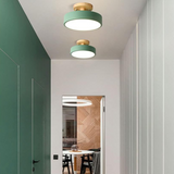 Nordic Wooden LED Ceiling Light 1-Light