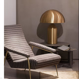 Nordic Brass Dome LED Table Lamp 3-Light