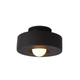 Nordic Artistic Round Resin LED Ceiling Light 1-Light