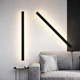 Minimalist Edge Linear Metal Outdoor Wall Light LED IP65