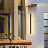 Minimalist Edge Linear Metal Outdoor Wall Light LED IP65