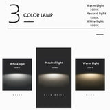 Modern Minimalist Rectangular LED Ceiling Light | 1-Light Flush Mount