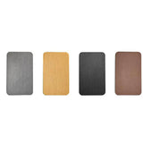 Nordic Minimalist Glass Rectangular LED Wall Sconce Light 2-light
