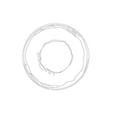 Nordic Round Glass Wall Sconce LED 1-light