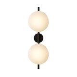 Nordic Round Glass Wall Sconce LED 1-light