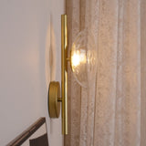 Nordic Round Glass Wall Sconce LED 1-light
