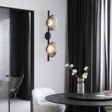 Nordic Round Glass Wall Sconce LED 1-light